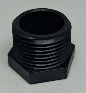 0.75 Inch MPT Poly Pipe Plug