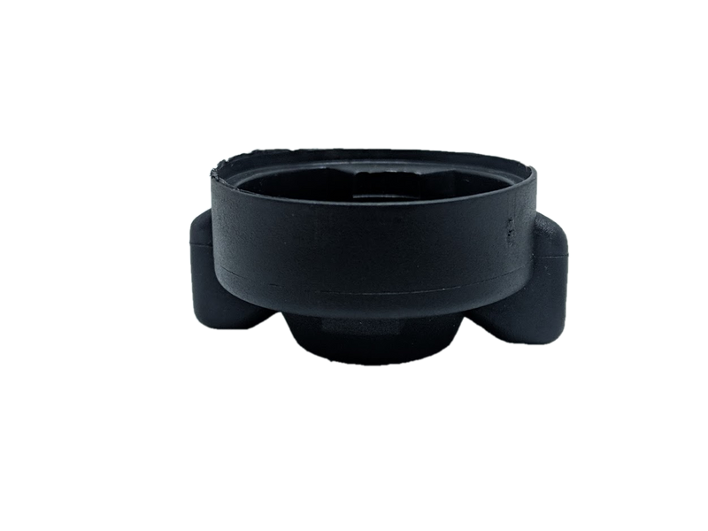 Wilger Radial Lock Cap  ISO Black 3/8" Slotted