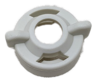 Wilger Radial Lock Cap Universal Round White