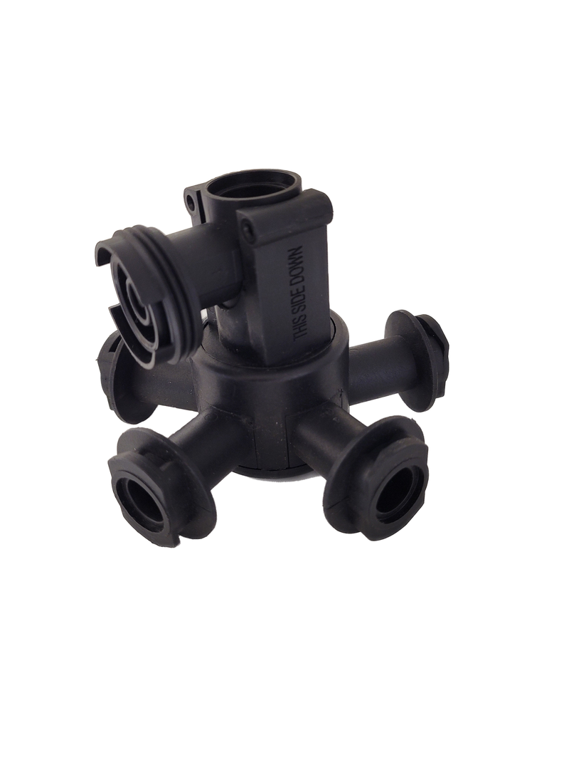 5-Way Combo-Rate Turret with Reversible Side Mount Check Valve Port