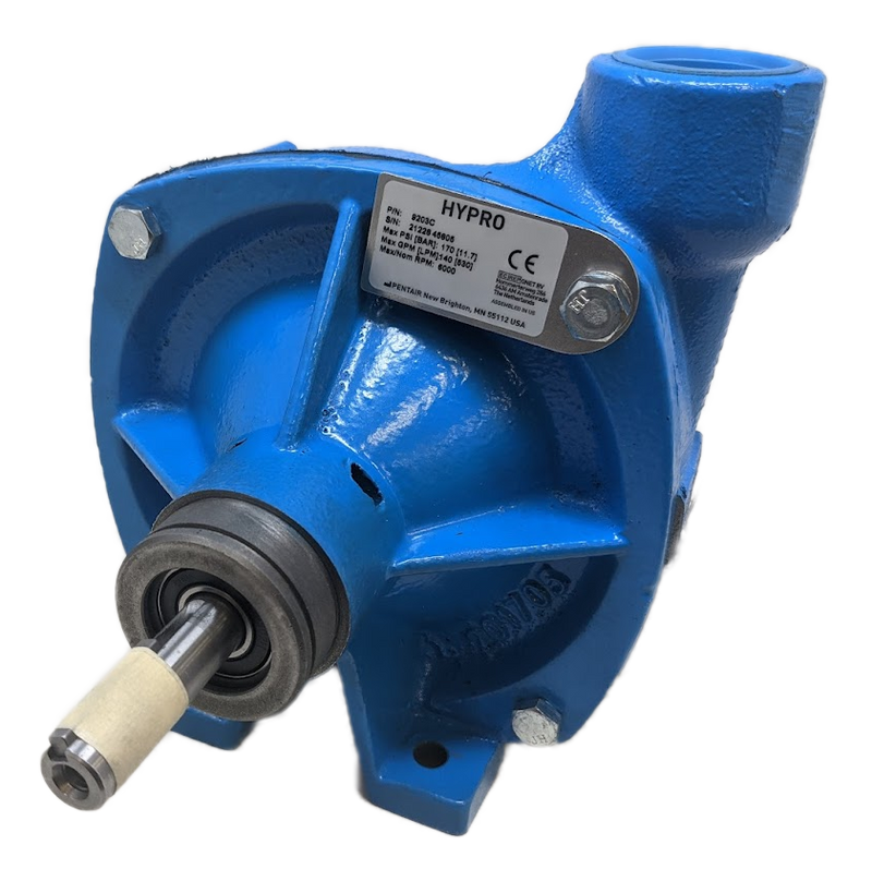 Hypro Solution Pump 5/8" Shaft Drive Counter Clockwise Rotation 1.5" Inlet x 1.25" Outlet