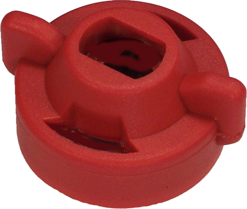 Wilger Radial Lock Cap ISO Red 3/8" Slotted