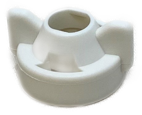 Wilger Radial Lock Cap White For Wide Slot Euro Style Nozzles