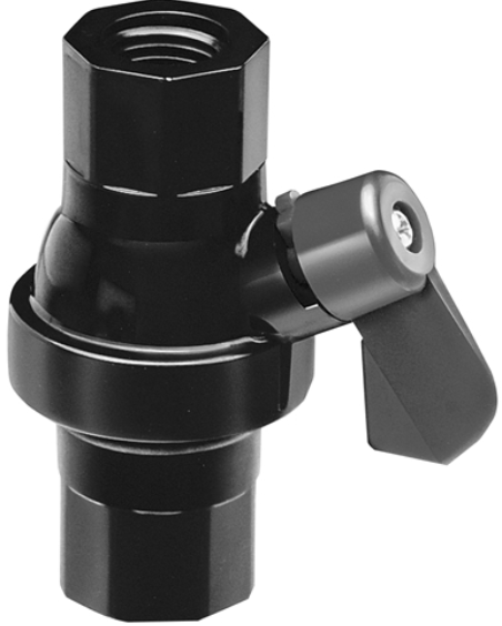 1/4" Poly Shutoff Valve