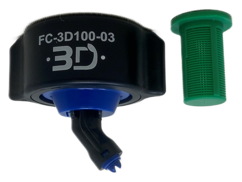 3D Nozzles Fast Cap 100deg