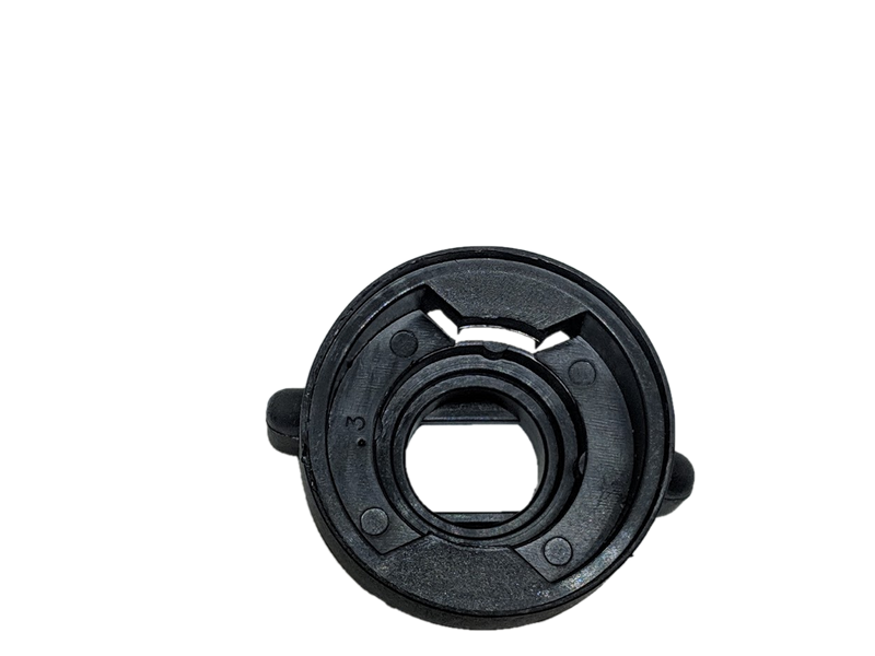 Wilger Radial Lock Cap  ISO Black 3/8" Slotted