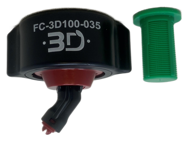 3D Nozzles Fast Cap 100deg