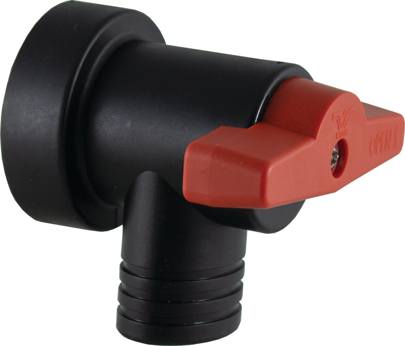 TWS Boom - End Flush Valve, Viton Seals, Long Handle